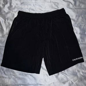 Calvin Klein Black Swim Trunks